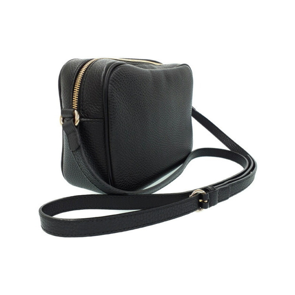 Gucci Crossbody Pebbled Leather Disco Bag Soho